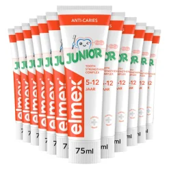 12x Gel-Tandpasta Junior (5-12 Jaar) 75 ml^Elmex Discount