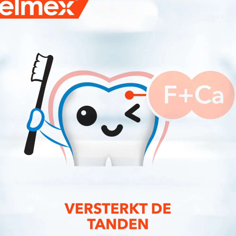 12x Gel-Tandpasta Junior (5-12 Jaar) 75 ml^Elmex Discount