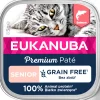 Kattenvoer<Eukanuba 16x Premium Paté Graanvrij Senior Kattenvoer Nat Zalm 85 gr