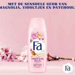 Discount 6x Douchecrème Cream Oil Silk Magnolia 250 ml Bad & Douche