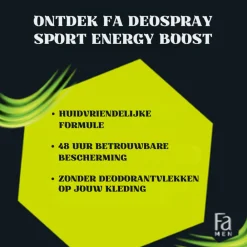 Deodorant<Fa 6x Men Deodorant Spray Sport Energy Boost 150 ml