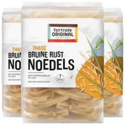 Pasta, Rijst & Wraps<Fairtrade Original 3x Bruine Rijst Noedels 225 gr