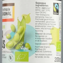 Soepen & Sauzen<Fairtrade Original 6x Sojasaus Biologisch 200 ml