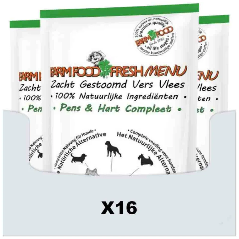 16x Fresh Menu Pens en Hart 125 gr^Farm Food New
