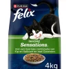 4x Kattenvoer Inhome Sensations 4 kg^Felix Discount