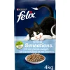 Kattenvoer<Felix 4x Kattenvoer Senior Sensations 4 kg