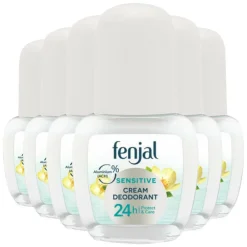 6x Crème Deodorant Roller Sensitive 50 ml^Fenjal Online