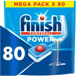 4x Vaatwastabletten Power Regular 80 stuks^Finish Outlet