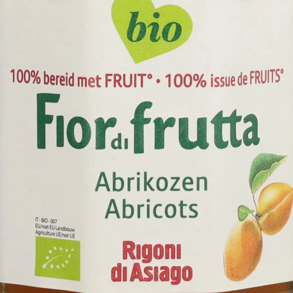 Best 6x Biologische Jam Abrikozen 250 gr Beleg