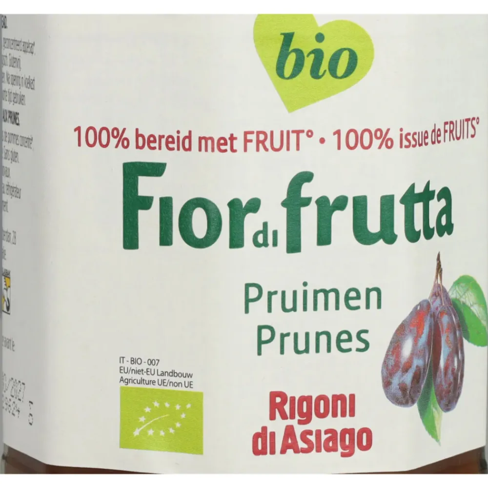 6x Biologische Jam Pruimen 250 gr^Fiordifrutta Online