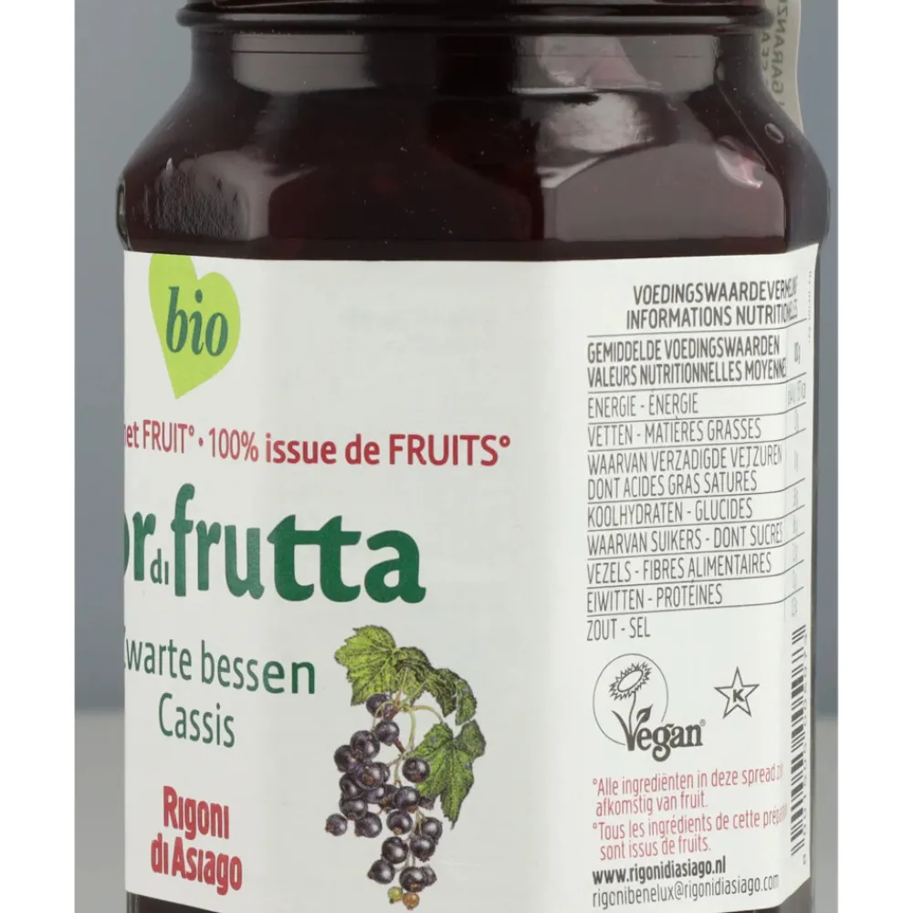 New 6x Biologische Jam Zwarte Bessen 250 gr Beleg