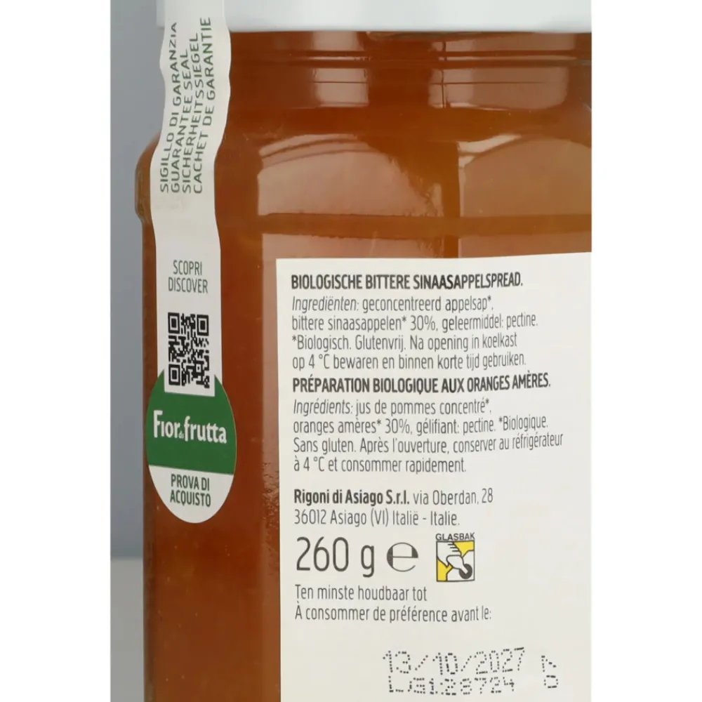 Best 6x Biologische Jam Bittere Sinaasappel 250 gr Beleg