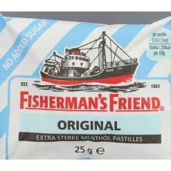 6x Original Extra Strong Suikervrij 25 gr^Fishermansfriend Sale