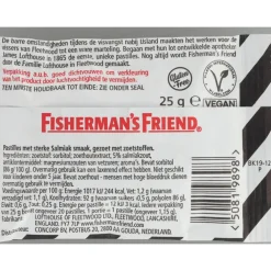 Snoep<Fishermansfriend 3x Salmiak Suikervrij 25 gr