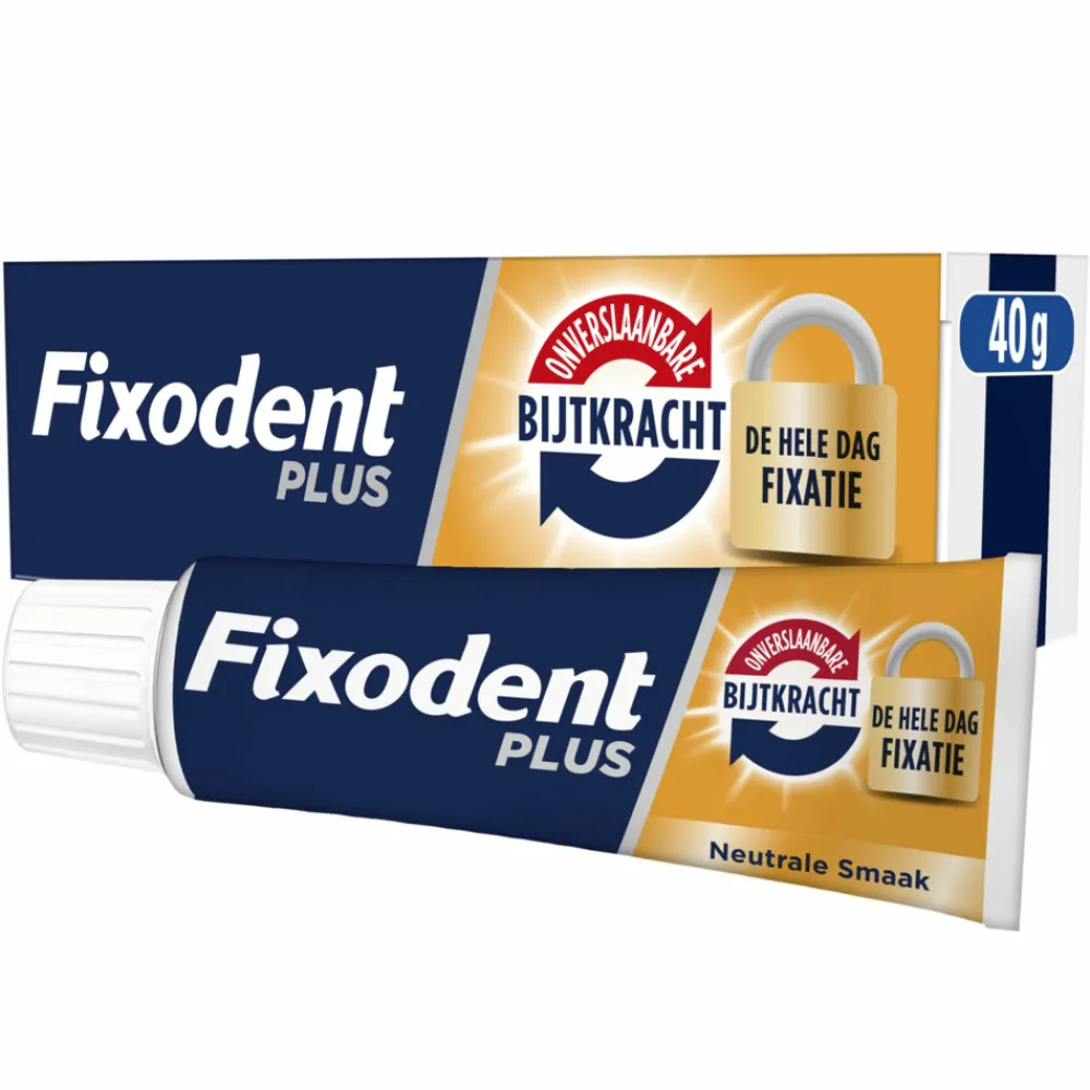 Best 6x Kleefpasta Plus Dual Power 40 gr Specialistische Mondverzorging