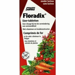 Mineralen<Floradix 2x IJzer 147 tabletten
