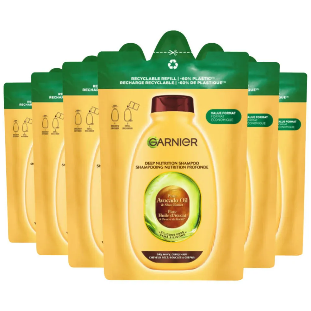 Shampoo<Garnier 6x Loving Blends Avocado Olie en Shea Boter Shampoo Refill 250 ml