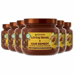 6x Loving Blends Avocado Olie en Shea Boter Haarmasker 340 ml^Garnier Hot