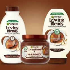 6x Loving Blends Kokosmelk en Macadamia Shampoo 300 ml^Garnier Outlet