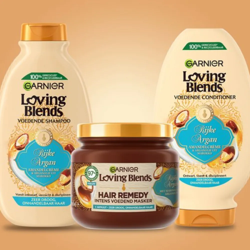 Shampoo<Garnier 6x Loving Blends Rijke Argan Shampoo 300 ml