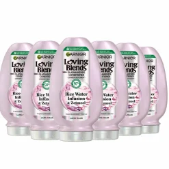 Conditioner<Garnier 6x Loving Blends Rice Water Conditioner 250 ml