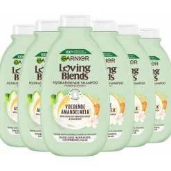 Shampoo<Garnier 6x Loving Blends Voedende Amandelmelk Shampoo 300 ml