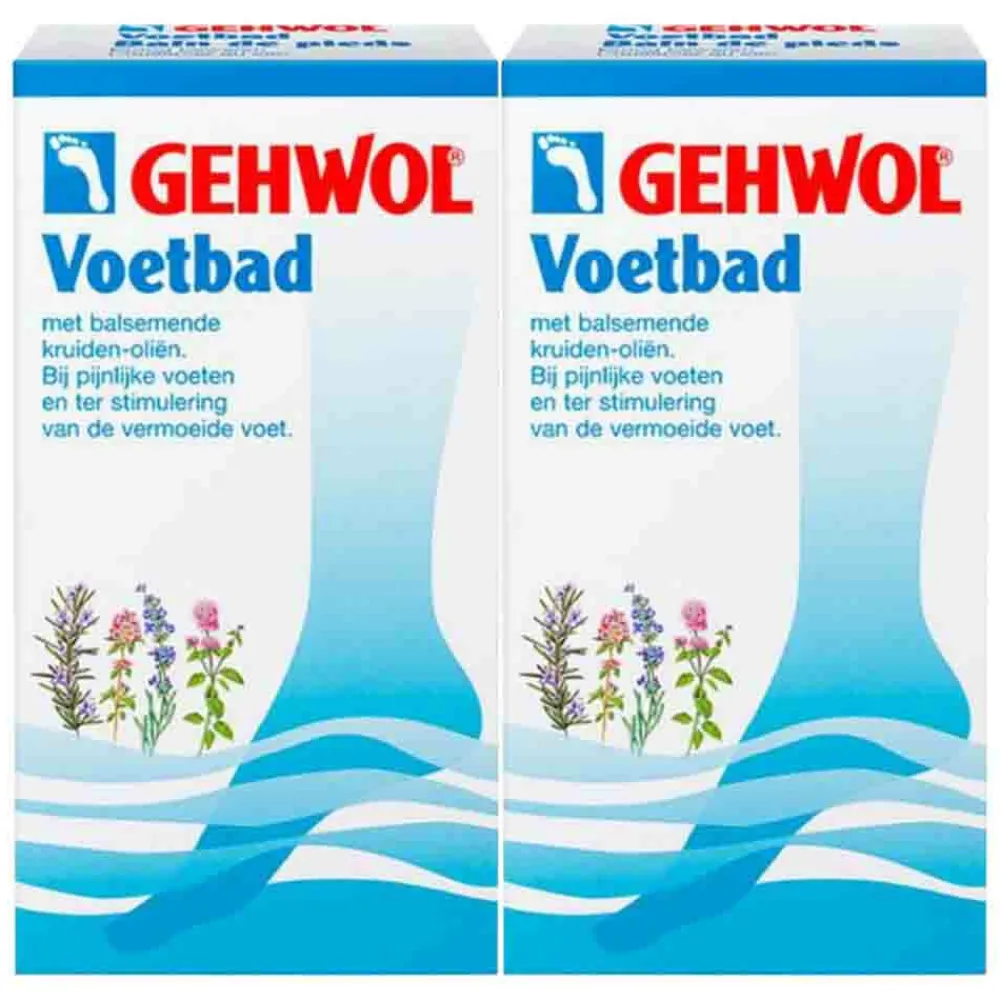 Voetverzorging<Gehwol 2x Voetbad 400 gr