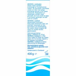 Voetverzorging<Gehwol 2x Voetbad 400 gr