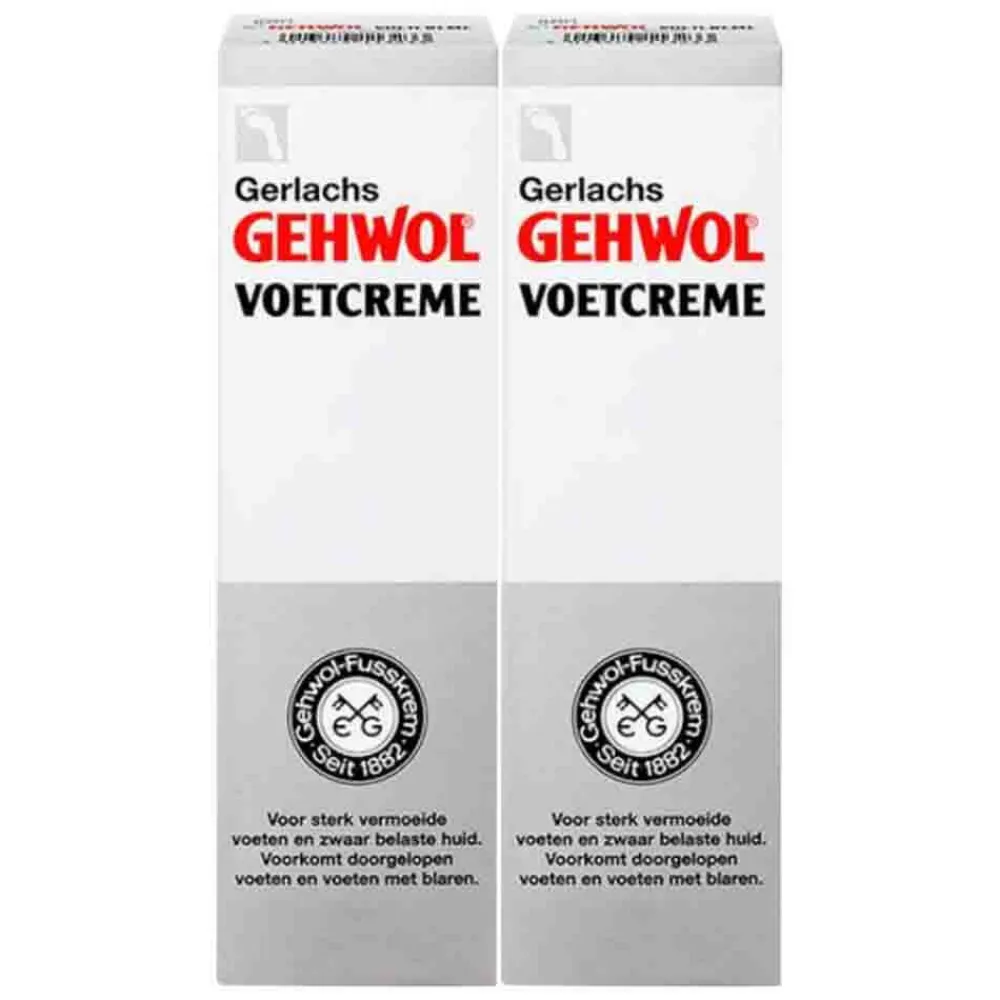 2x Voetcreme 75 ml^Gehwol