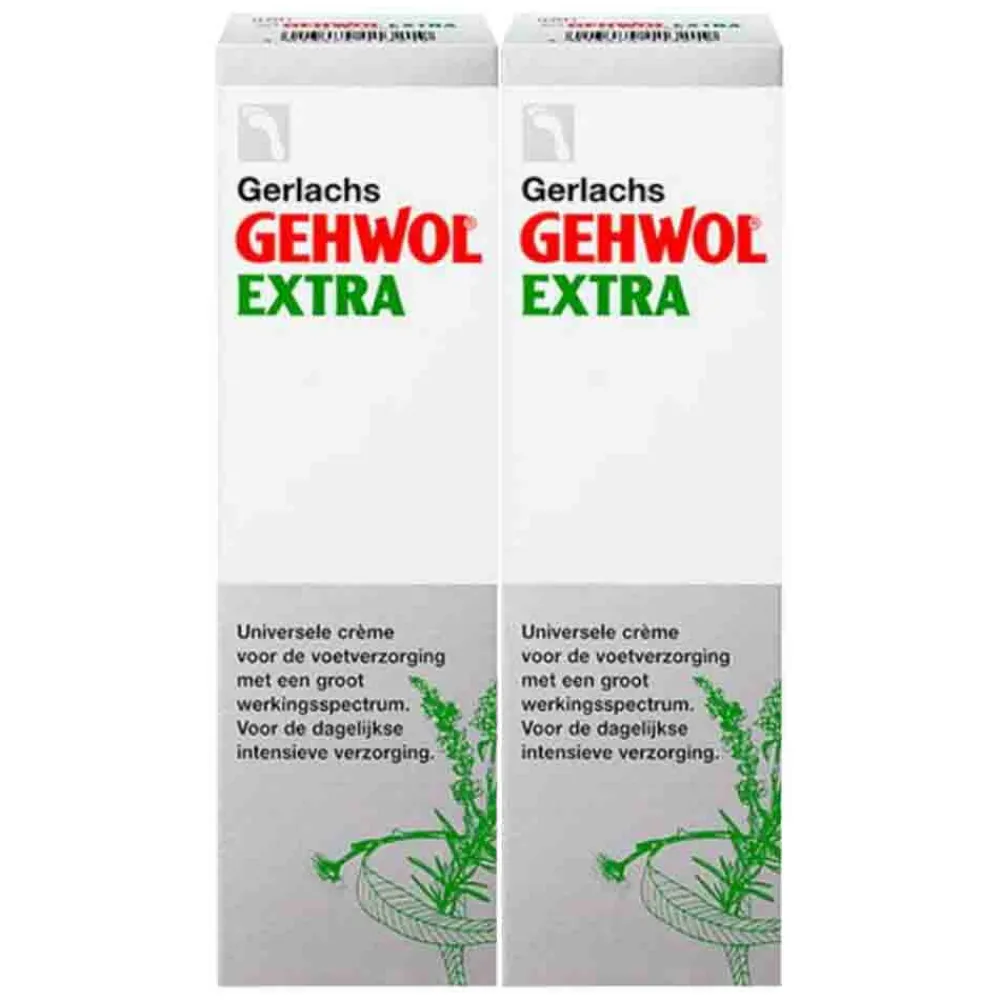 2x Voetcrème Extra 75 ml^Gehwol Hot