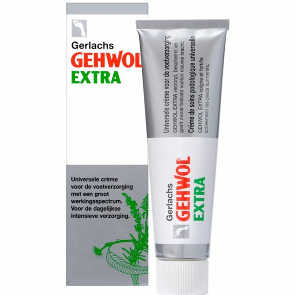 2x Voetcrème Extra 75 ml^Gehwol Hot