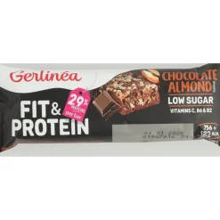 Maaltijdvervangers|Snacks & Tussendoortjes<Gerlinea 4x Fit & Protein Reep Chocolate Almond 45 gr