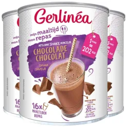 Best 3x Milkshake Chocolade 436 gr Dranken