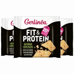 Brood & Crackers|Maaltijdvervangers<Gerlinea 3x Quinoa Crackers 100 gr