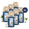 Luchtverfrisser<Glade 6x Automatic Spray Navulling Refreshing Air tegen Huisdierengeurtjes 269 ml