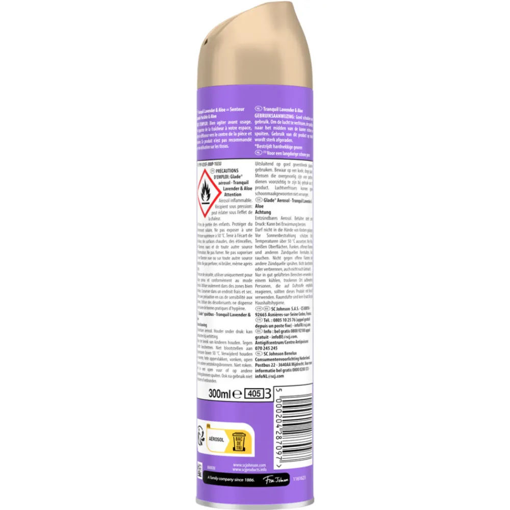Online 6x Luchtverfrisser Spray Tranquil Lavender & Aloe 300 ml Luchtverfrisser