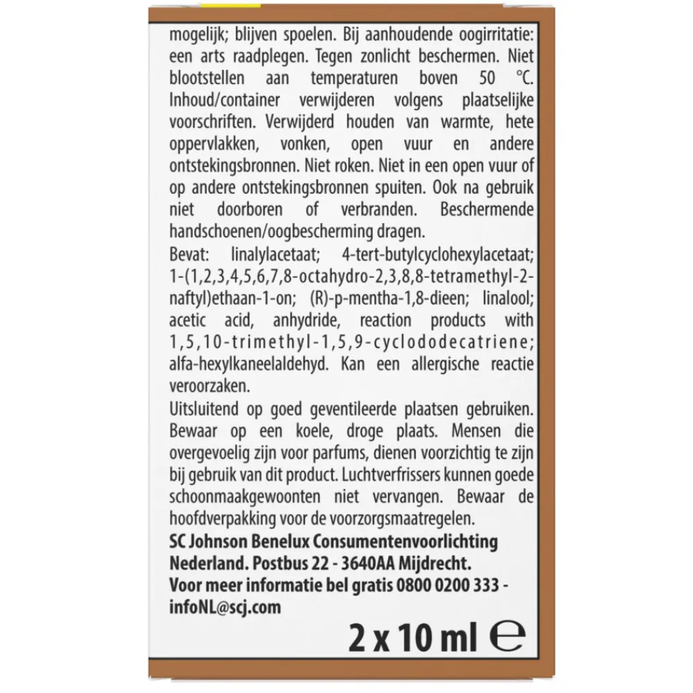 12x Touch & Fresh Sensual Sandalwood & Jasmine 10 ml^Glade Outlet