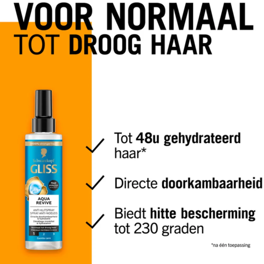 Discount 6x Aqua Revive Anti-Klit Spray 200 ml Haarverzorging