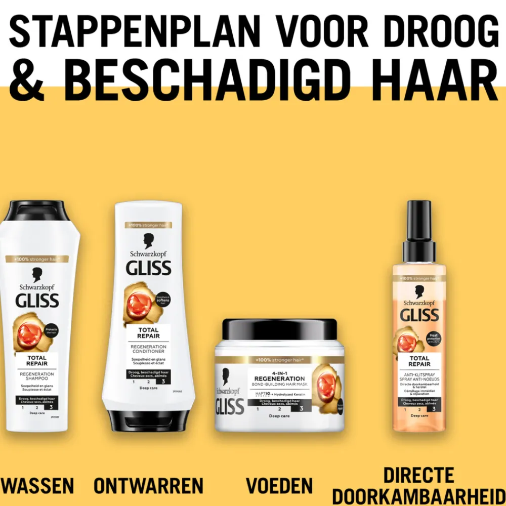 6x Conditioner Total Repair 200 ml^Gliss Sale