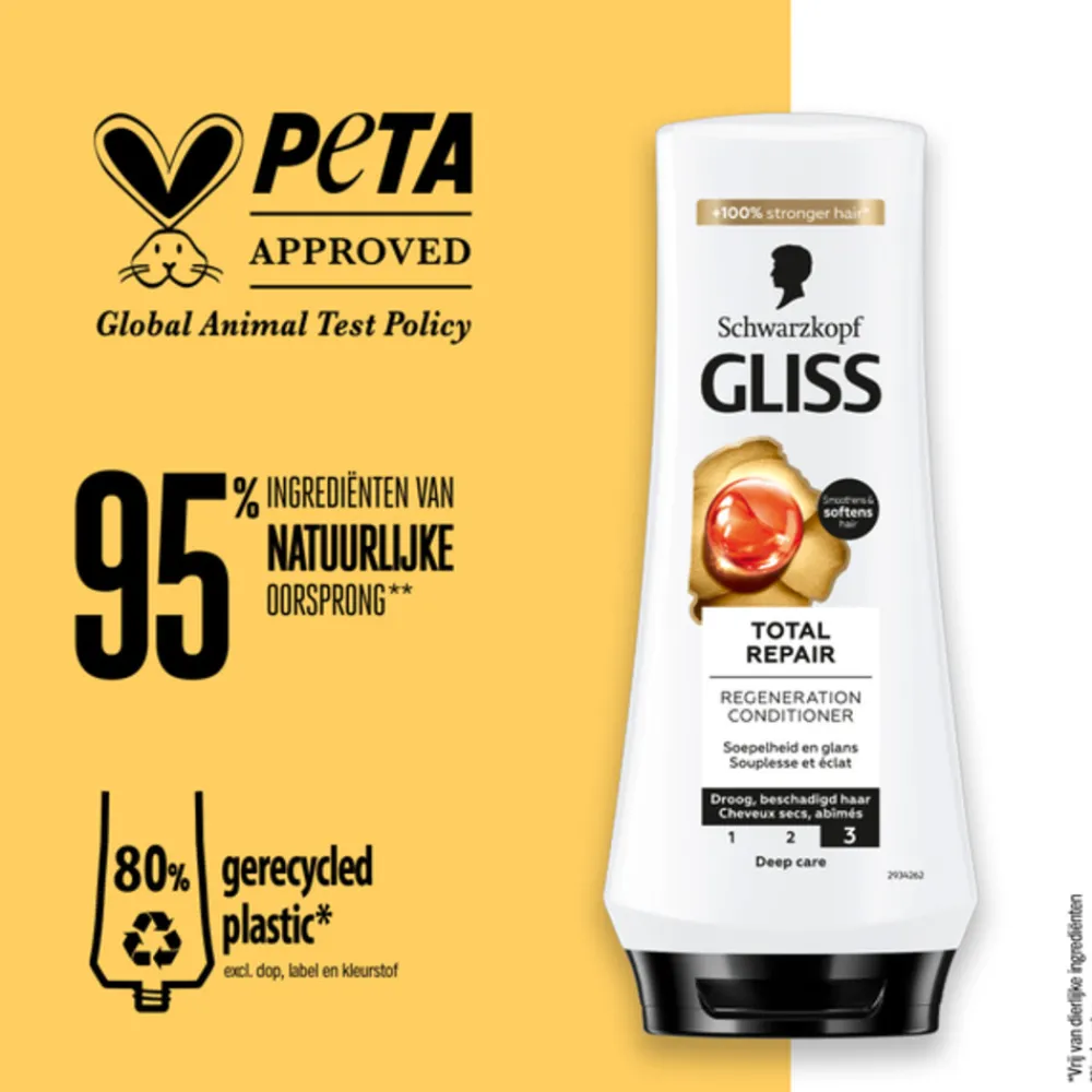 6x Conditioner Total Repair 200 ml^Gliss Sale