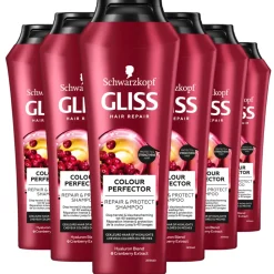 Shampoo<Gliss 6x Shampoo Color Protect & Shine 250 ml