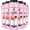 6x Shampoo Liquid Silk 250 ml^Gliss New