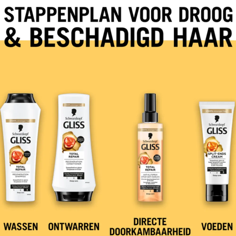 Haarverzorging<Gliss 6x Split Ends Cream 50 ml