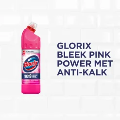 Toiletartikelen|Badkamerartikelen<Glorix 15x Bleek Pink Power 750 ml
