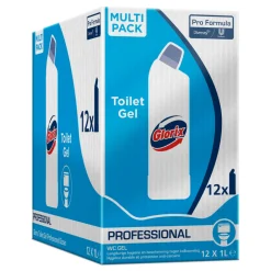Clearance 12x Toiletreiniger Ocean zonder Chloor/Bleek Pro Formula 1 liter Toiletartikelen
