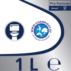 Clearance 12x Toiletreiniger Ocean zonder Chloor/Bleek Pro Formula 1 liter Toiletartikelen