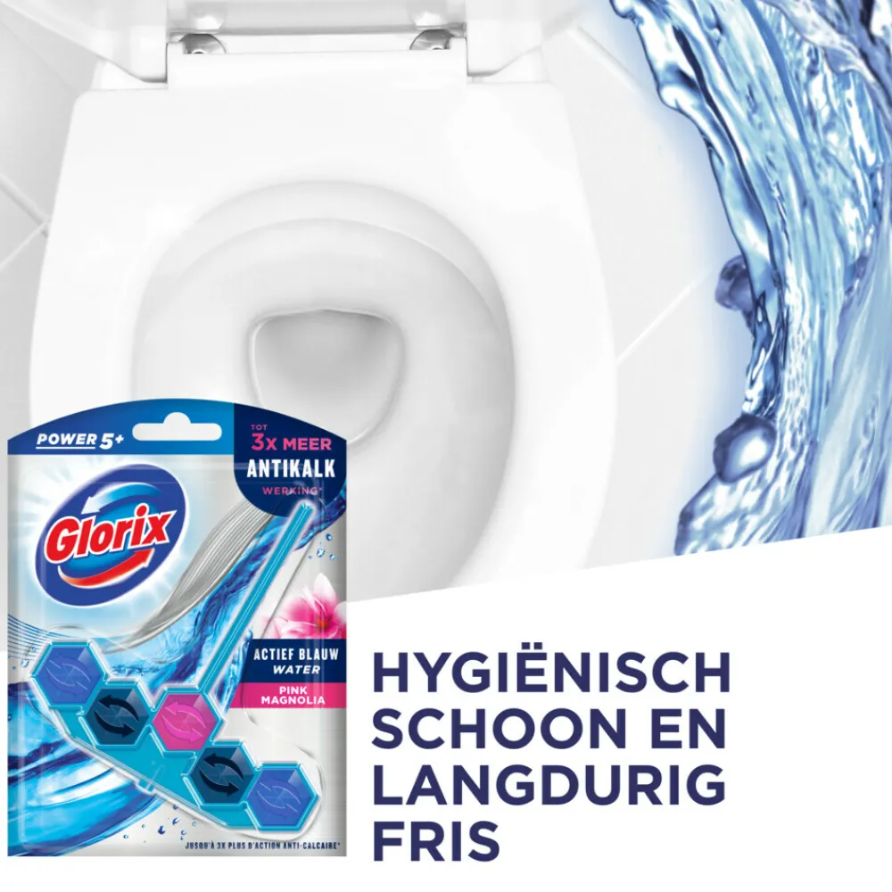 Outlet 7x Toiletblok Blauw Water Pink Magnolia Toiletartikelen