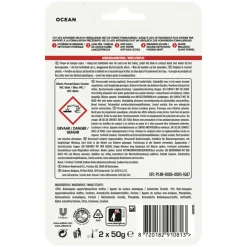 Clearance 7x Toiletblok Power Clean Ocean 2 stuks Toiletartikelen