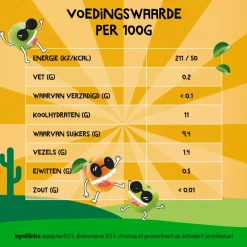 6x Knijpfruit Smoothie Abrikoos & Appel 100 gr Baby & Peutervoeding