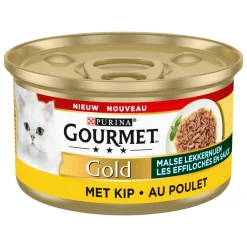 24x Gold Blik Malse Lekkernijen Kip 85 gr^Gourmet Clearance